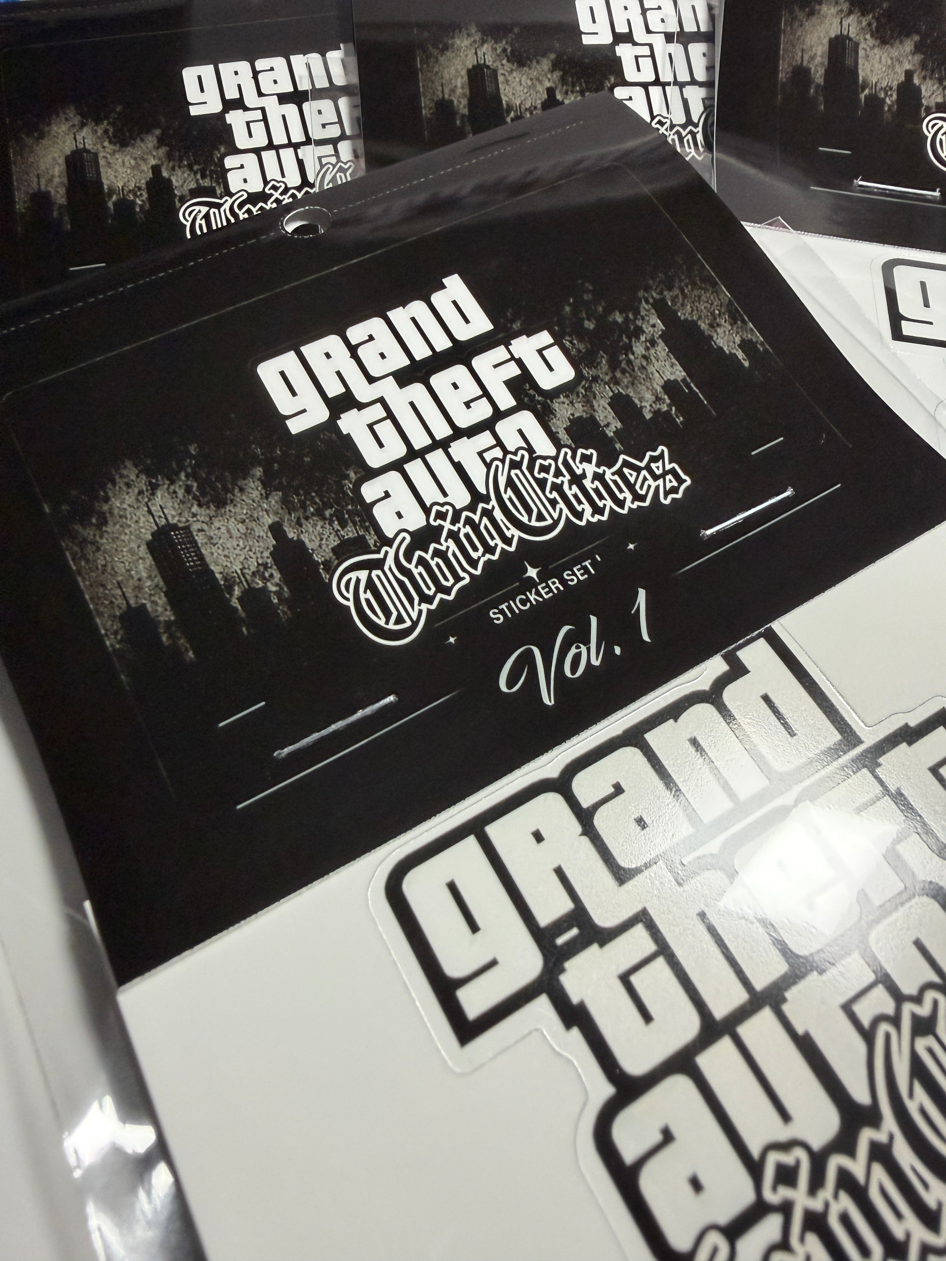 Twin Cities Sticker Set